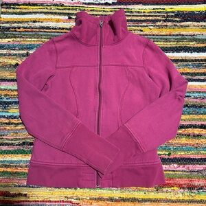 Lululemon Scuba Hoodie Full Zip – Size 8 Sunset Stripe Back